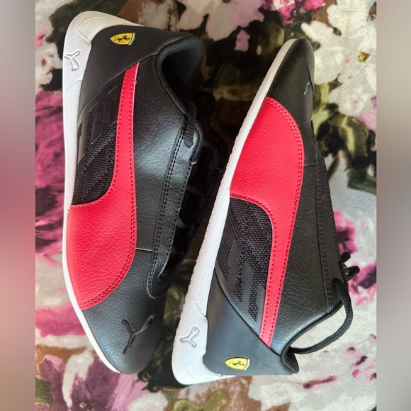 Ferrari Shoes F1 Team Leclerc Sainz Puma Neo Cat Black / Red🚩 - Picture 5 of 8